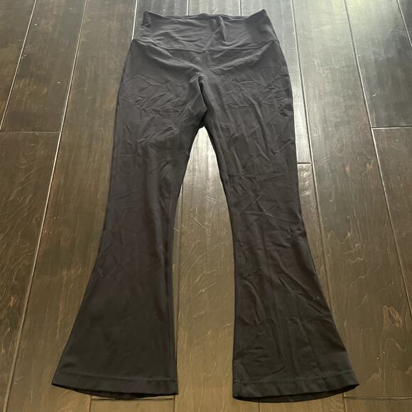 Lululemon Align High-Rise Mini Flare Pant 30" Black Women's Size 12 - Picture 2 of 5